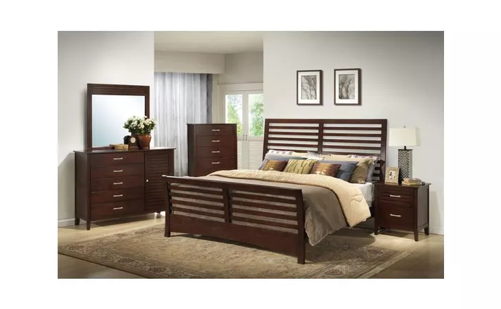 C2134A-030-5DCH CHEST CHERRY 5 DRAWERS LIFESTYLE  C2134A-030-5DCH