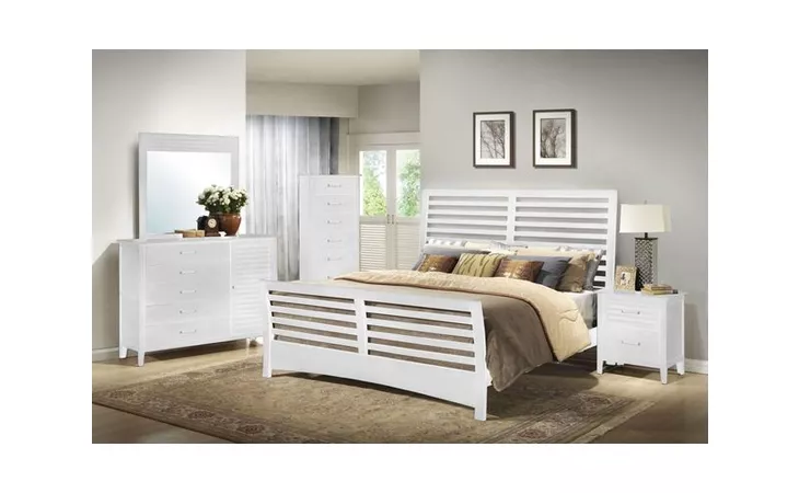 C2135A-030-5DWH   CHEST WHITE 5 DRAWERS