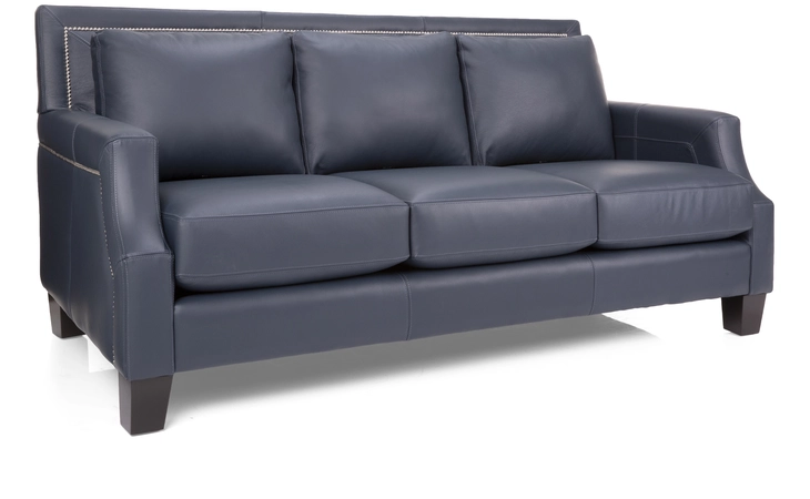 Leather 3135-S SOFA 78 THREE SEAT SOFA 3 SEATS OVER 3 BACKS DECOR-REST 3135 3135-S