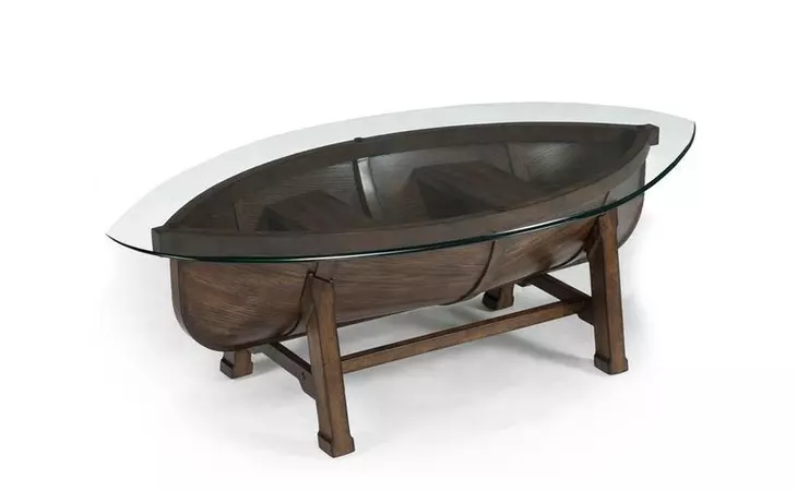 T2214-75T DEMILUNE SOFA TABLE TOP T2214 - BEAUFORT MAGNUSSEN T2214 - BEAUFORT T2214-75T