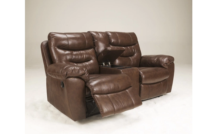 2030096 Leather DBL REC PWR LOVESEAT W CONSOLE