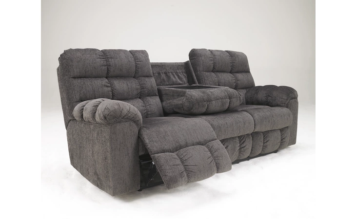 Acieona REC SOFA W/DROP DOWN TABLE ASHLEY Slate 5830089