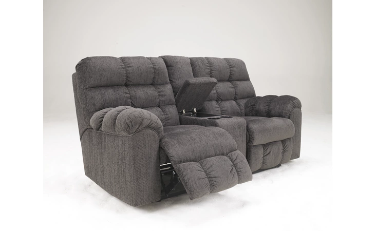 Acieona DBL REC LOVESEAT W/CONSOLE ASHLEY Slate 5830094