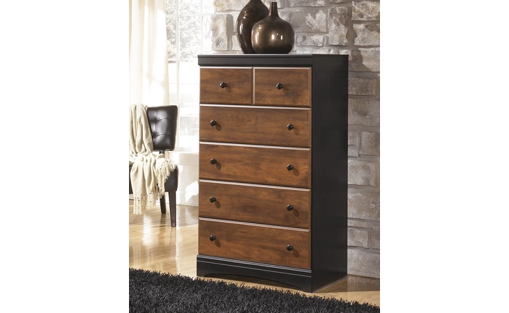 AIMWELL FIVE DRAWER CHEST AIMWELL ASHLEY  B136-46