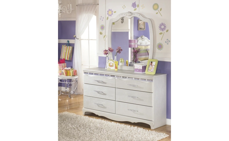 ZAROLLINA DRESSER ZAROLLINA SILVER ASHLEY  B182-21