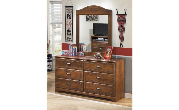 Barchan BEDROOM MIRROR ASHLEY Medium Brown B228-26