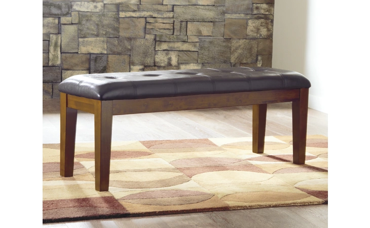 Ralene LARGE UPH DINING ROOM BENCH ASHLEY Medium Brown D594-00