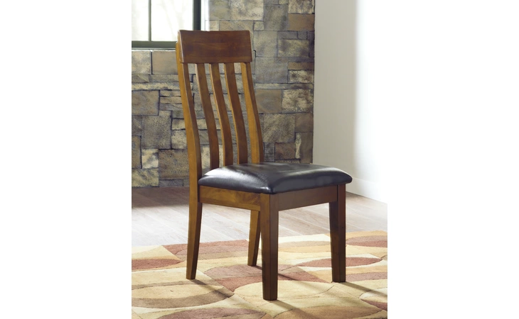 Ralene DINING UPH SIDE CHAIR (2/CN) ASHLEY Medium Brown D594-01