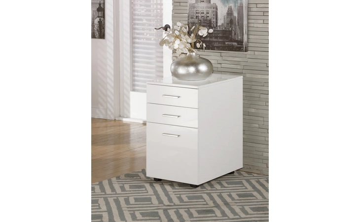 Baraga FILE CABINET BARAGA WHITE ASHLEY White H410-12