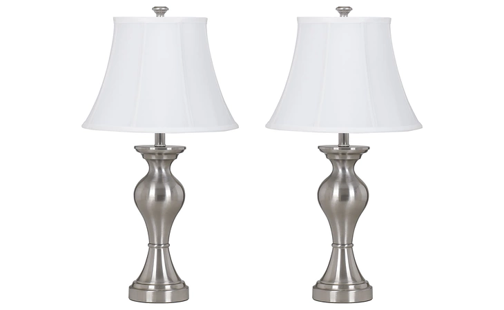 Rishona METAL TABLE LAMP (2/CN) ASHLEY Metal Table Lamp (2/CN) L204124