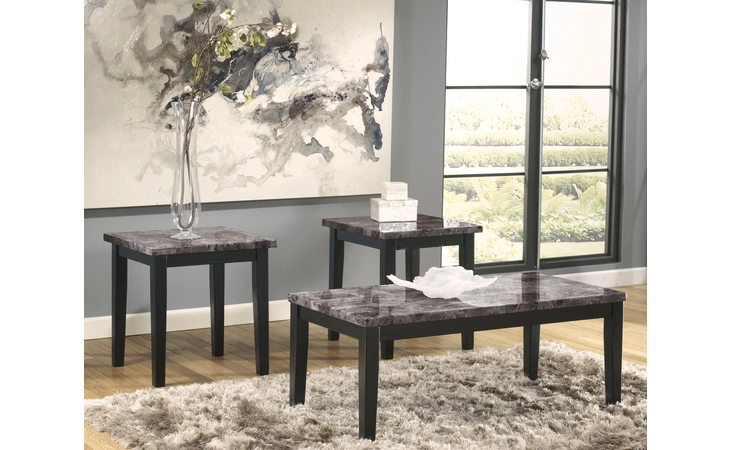 Maysville OCCASIONAL TABLE SET (3/CN) ASHLEY Black T204-13