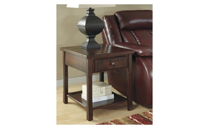 HINDELL PARK RECTANGULAR END TABLE ASHLEY  T645-3