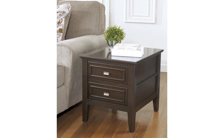 T654-2 LARIMER RECTANGULAR END TABLE LARIMER