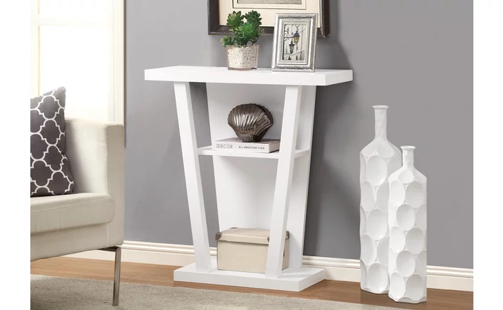 I2560  ACCENT TABLE - 32 L - WHITE HALL CONSOLE