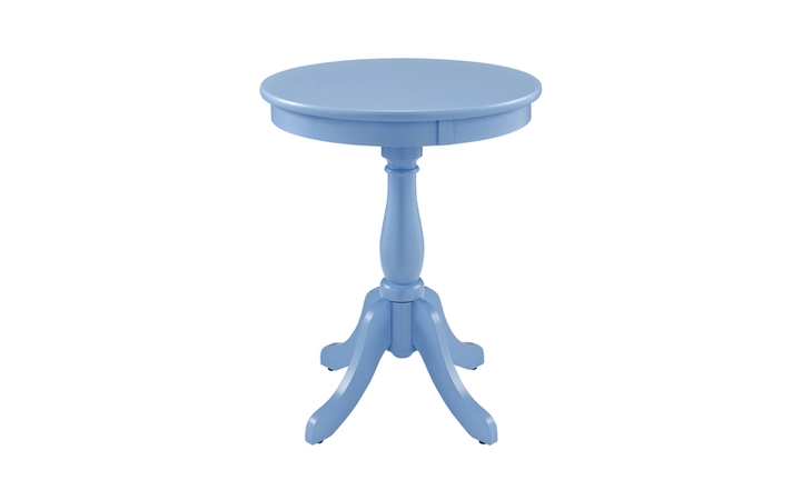 254-352  ROUND OCEAN BLUE TABLE
