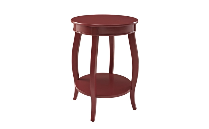 471-350  RAINBOW RED TABLE