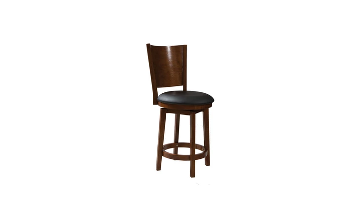 697-889  BIG AND TALL SOLID BACK WOOD COUNTERSTOOL