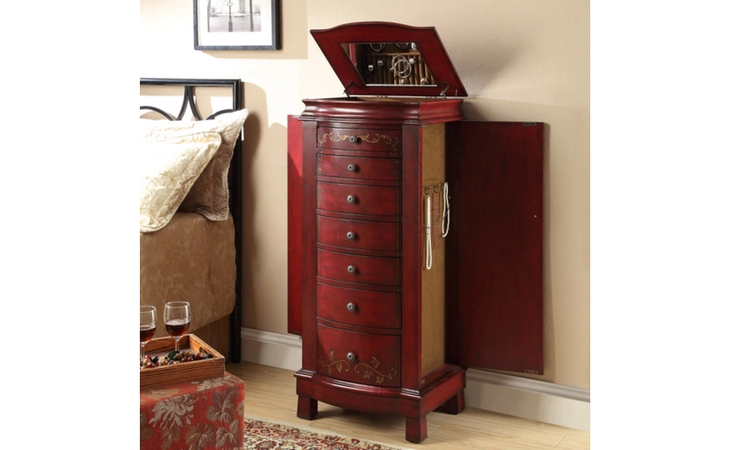 46217 JEWELRY ARMOIRE COAST TO COAST ACCENTS  46217