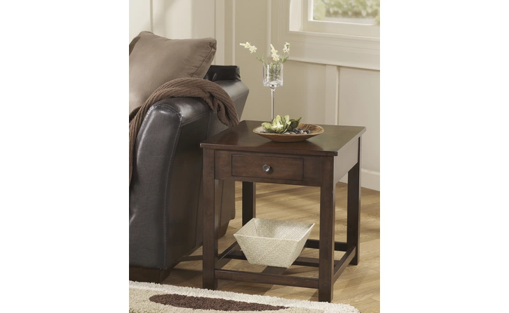 Marion RECTANGULAR END TABLE ASHLEY Rectangular End Table T477-3
