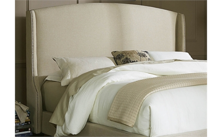 QUEEN WING SHELTER HEADBOARD LIBERTY Upholstered Beds  100-BR23HU