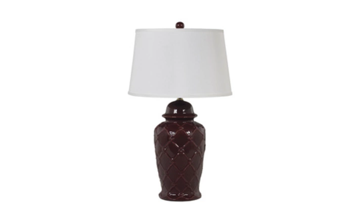 L150214 SHALON CERAMIC TABLE LAMP (2 CN)