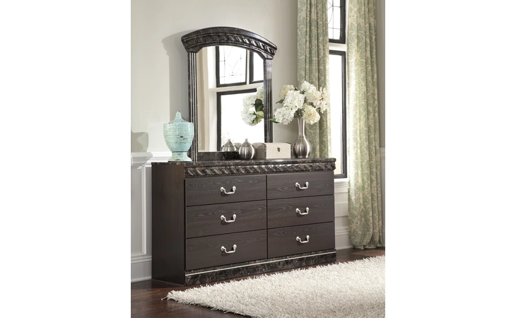 B264-31 Vachel - Dark Brown DRESSER VACHEL DARK BROWN