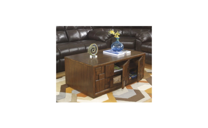 T720-20 BARSTROM COFFEE TABLE WITH STORAGE
