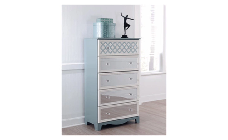 MIVARA FIVE DRAWER CHEST ASHLEY  B299-46