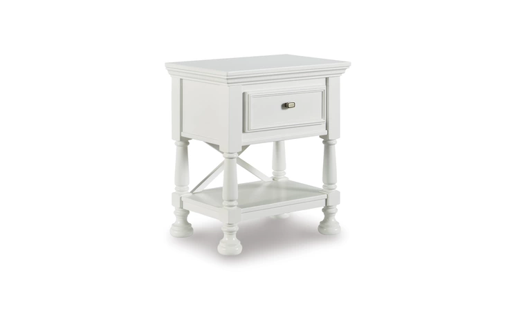 Kaslyn ONE DRAWER NIGHT STAND ASHLEY Multi B502-91