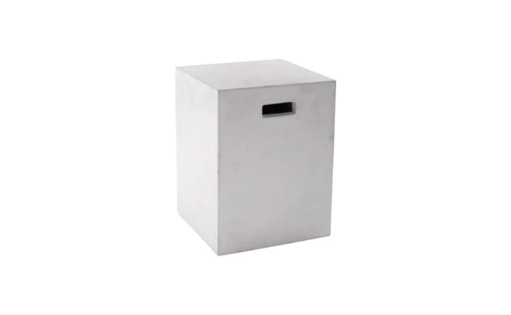  CASTOR END TABLE - WHITE SUNPAN FURNITURE  68016