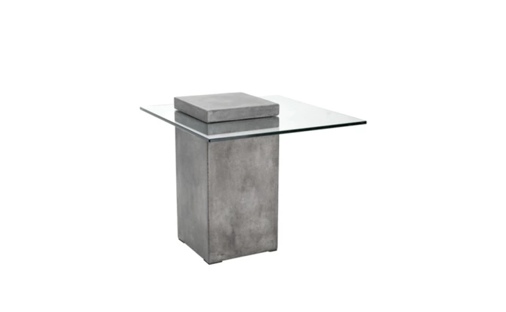  GRANGE END TABLE - SQUARE - GREY SUNPAN FURNITURE  47902