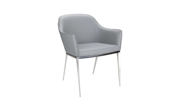  STANIS DINING ARMCHAIR - GREY SUNPAN FURNITURE  13028