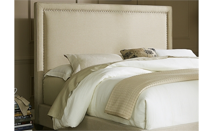 Upholstered Beds QUEEN NAIL HEAD PANEL HEADBOARD LIBERTY  300-BR13HU