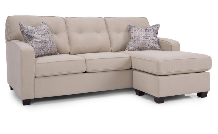 2298 2298-SCH SOFA WITH CHAISE (WITH FLOATING BASE) DECOR-REST  2298-SCH
