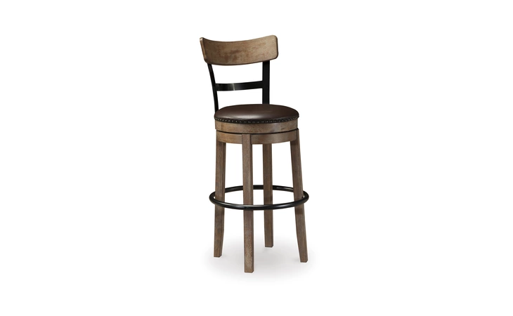 D542-130 Pinnadel TALL UPH SWIVEL BARSTOOL(1/CN)