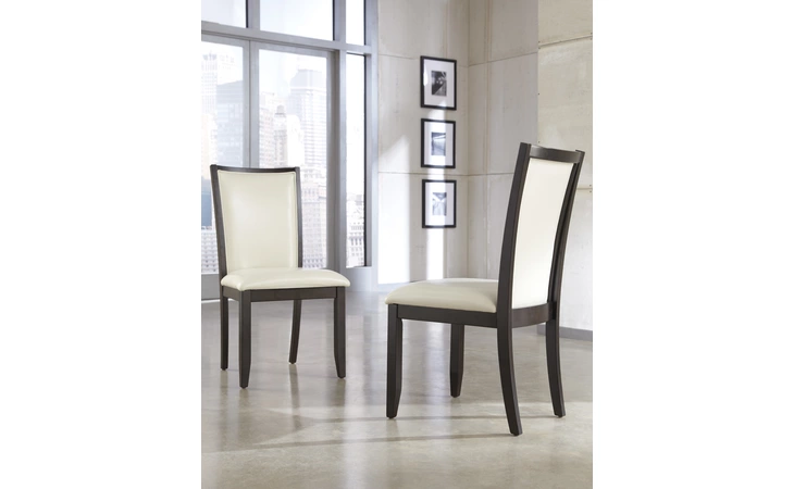 D550-03 TRISHELLE DINING UPH SIDE CHAIR (2 CN)