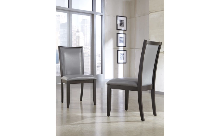 D550-05 TRISHELLE DINING UPH SIDE CHAIR (2 CN)