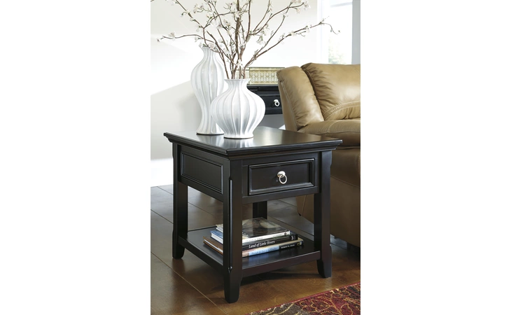 T811-3 GREENSBURG RECTANGULAR END TABLE