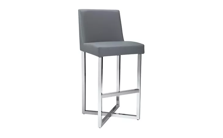 HOWARD BARSTOOL - STAINLESS STEEL - GREY SUNPAN HOWARD  100216