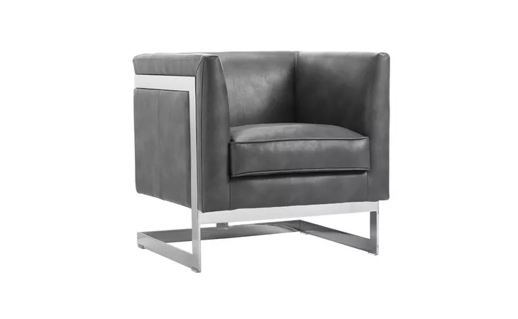 SOHO ARMCHAIR - STAINLESS STEEL - CANTINA MAGNETITE SUNPAN SOHO  100111