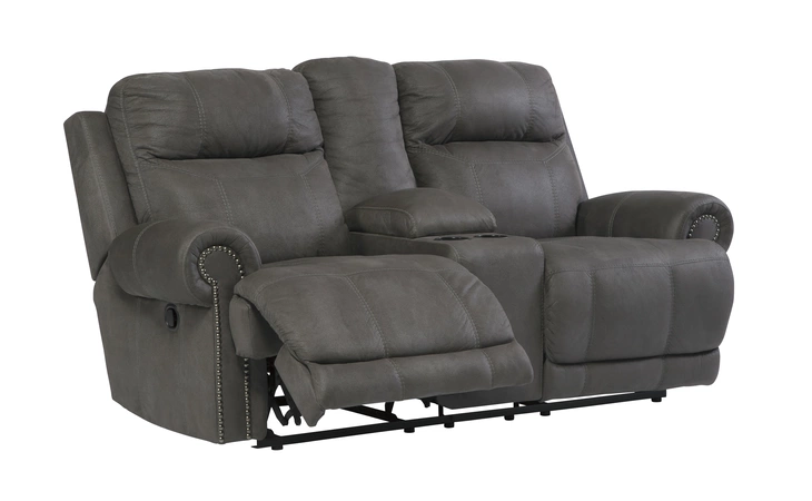 Austere DBL REC LOVESEAT W/CONSOLE ASHLEY DBL Rec Loveseat w/Console 3840194