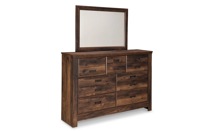 Quinden SEVEN DRAWER DRESSER ASHLEY Dark Brown B246-31