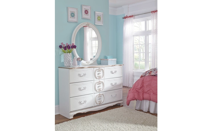 KORABELLA DRESSER KORABELLA WHITE ASHLEY  B355-21
