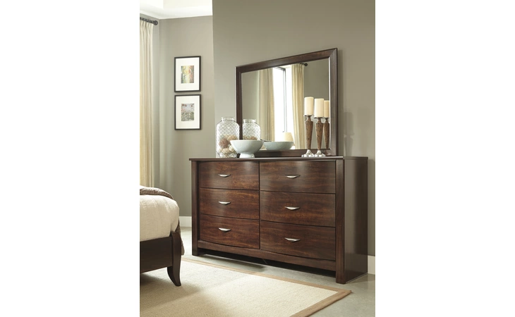 B428-31 CORRAYA DRESSER CORRAYA MEDIUM BROWN