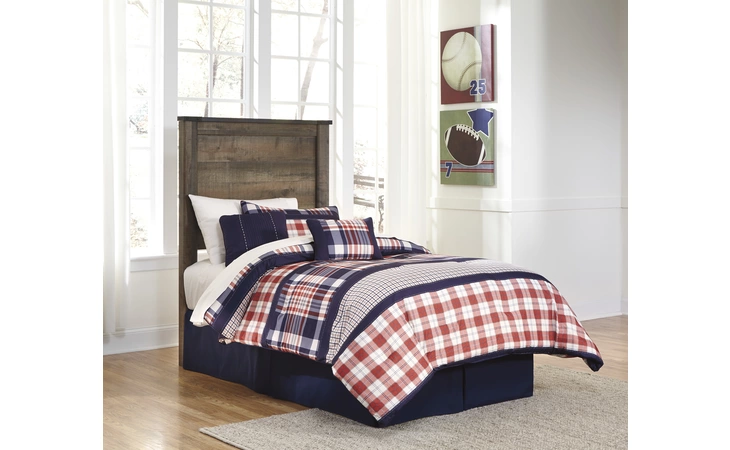 Trinell TWIN PANEL HEADBOARD ASHLEY Brown B446-53