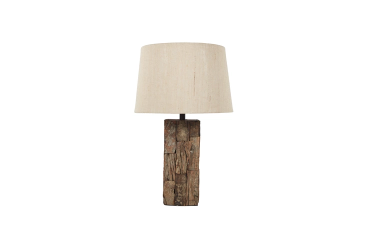 SELEMAH WOOD TABLE LAMP (1 CN) SELEMAH ASHLEY  L327004