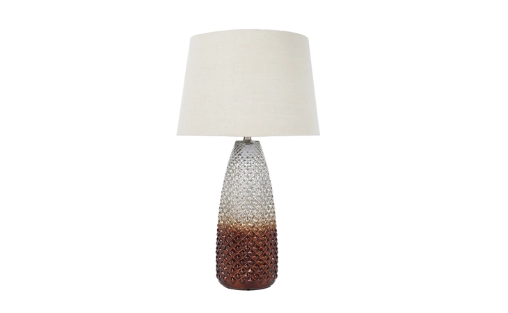 L430234 TABLE LAMP GLASS TABLE LAMP (1 CN)