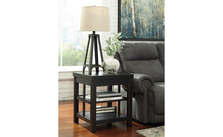 T752-2 Gavelston SQUARE END TABLE/GAVELSTON