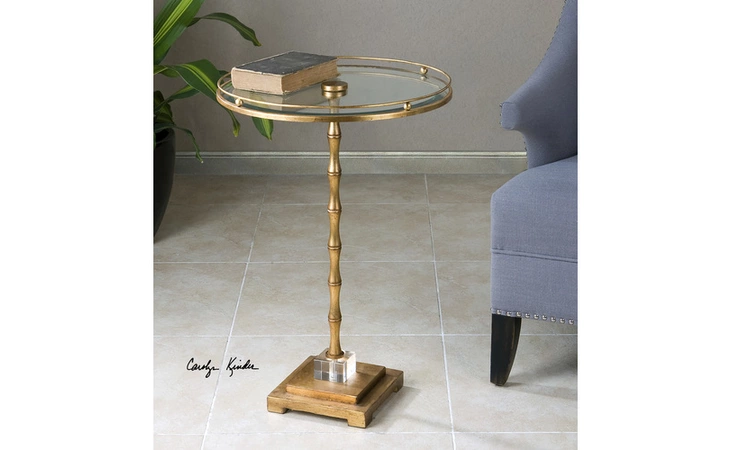 24507  QUINDICI, ACCENT TABLE