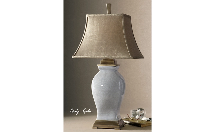 26736  RORY BLUE TABLE LAMP
